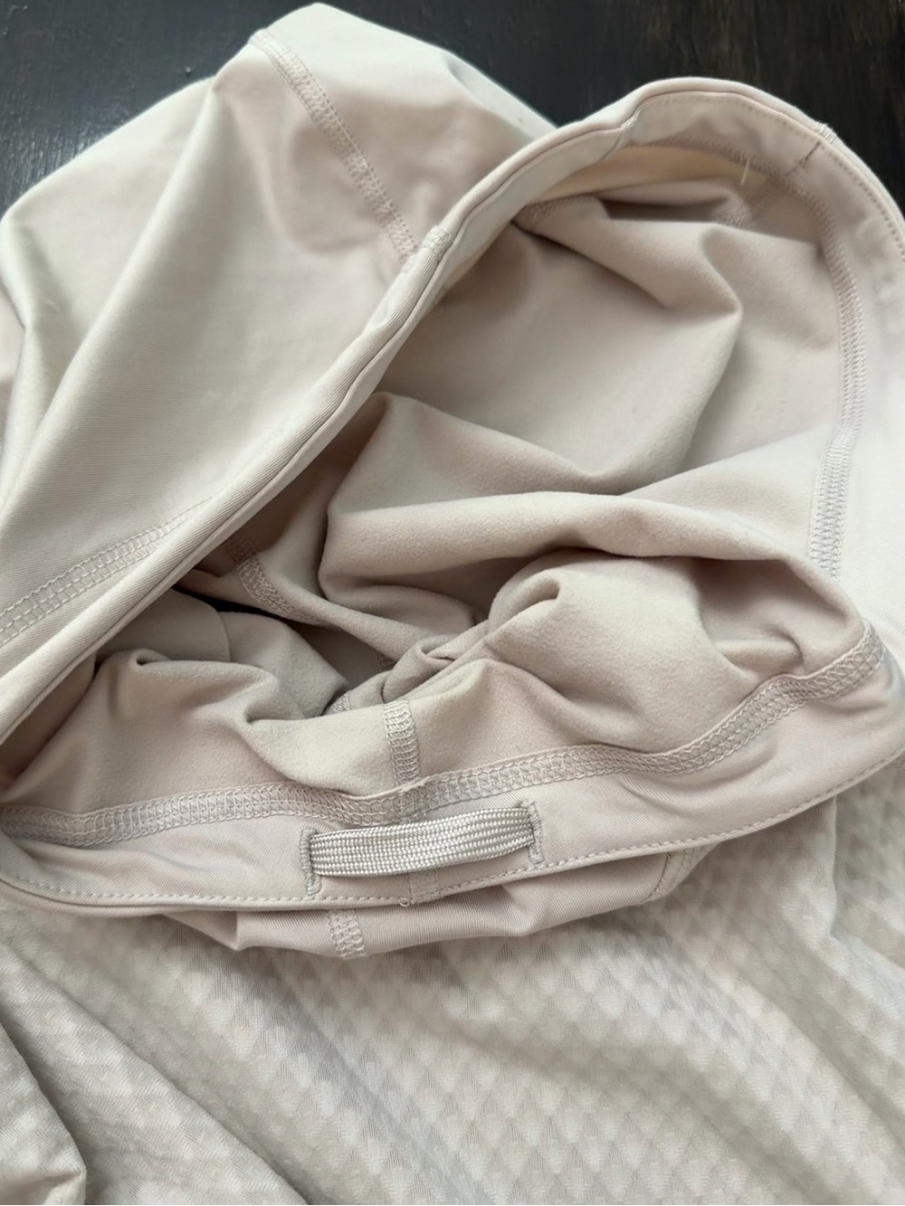 Nike Women's Light Beige Cream Hooded Sweater - Picture 6 of 8